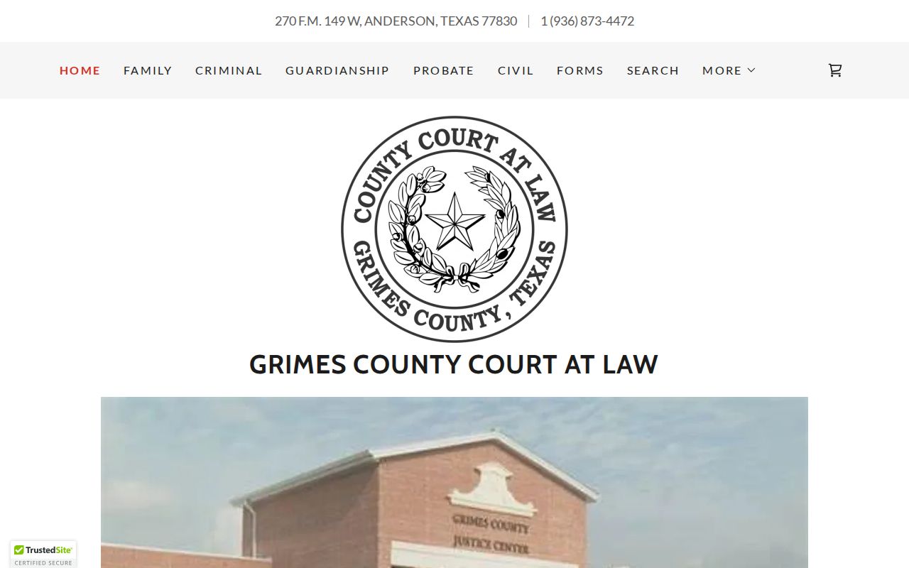 Grimes County court docket County Court at Law context